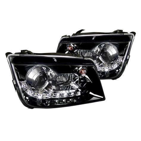 Spec D Lhp Jet G Tm Gloss Black Smoke Projector Headlights With