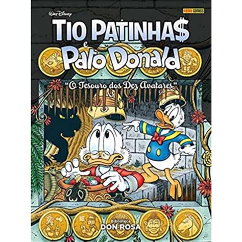 Patinha Do Pato Donald - Tio Patinha$ e Pato Donald: o Tesouro dos dez Avatares | Shopee Brasil