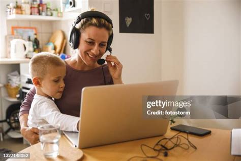 Online Meeting Distraction Photos And Premium High Res Pictures Getty