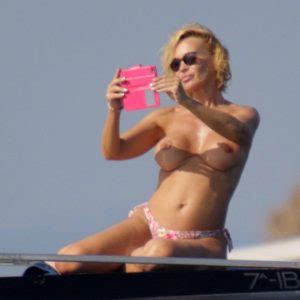 Old TV Host Marlene Mourreau Nude Tits On The Yacht Scandal Planet