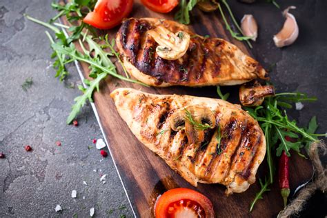 Gegrillte Hähnchenbrust Saftig würzig einfach köstlich