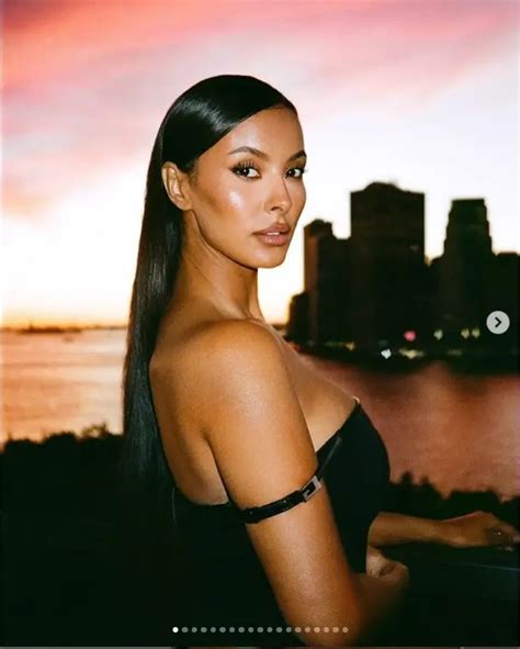 Maya Jama Stuns In A Jaw Dropping Blue Bikini As She Enjoys The Warm Sun On The Beach Flaunting