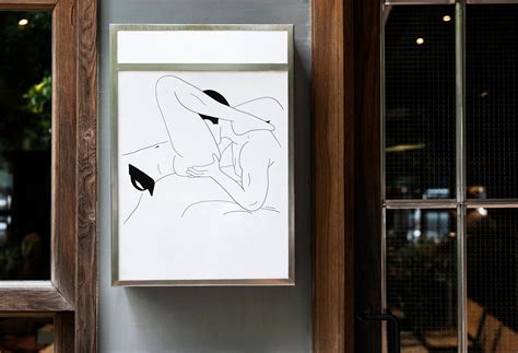 Naked Couple One Line Art Love Art Sex Scene Drawing Nude Line Drawing Sexy Drawing Erotic