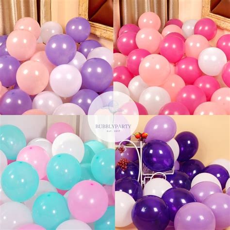 Jual Paket Balon Latex Doff 12 Inch Isi 30 Pcs Shopee Indonesia