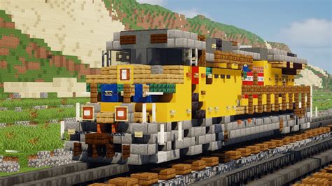 Minecraft Union Pacific Es Ac Gevo Tutorial Youtube