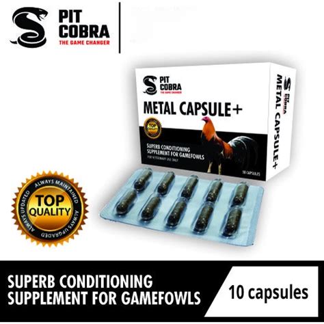 Pit Cobra Metal Capsule Sold Per Capsules Pitcobra