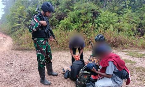 Dua Pmi Ilegal Asal Ntt Ditangkap Prajurit Tni Di Jalan Tikus