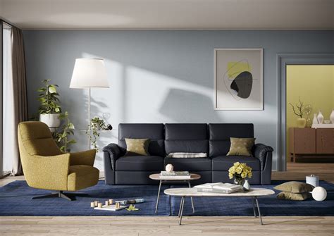 C Amorevole Reclining Sofa By Natuzzi One Ten Home Furnishings