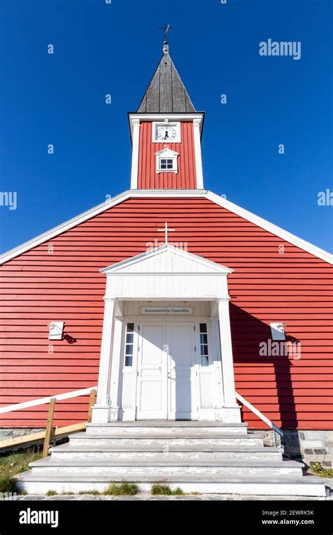 La Catedral Luterana de Nuuk Godthab la capital y la ciudad más