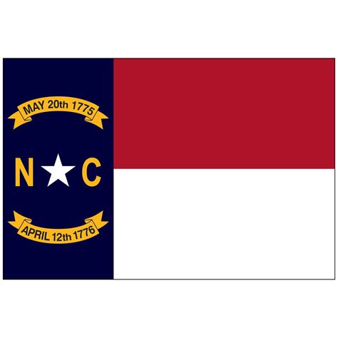 North Carolina State Flag - Flagpole Man