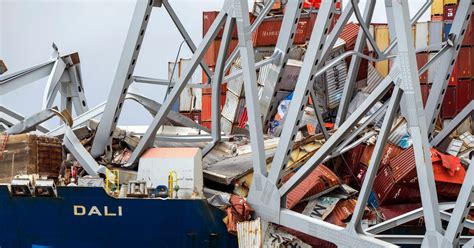 Baltimore salvage operation starts removing containers from ship – The ...