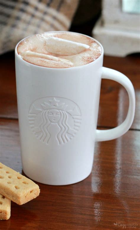 Get Cozy With Starbucks Hot Cocoa Cozy Country Living