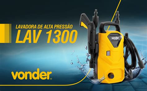 Vonder Lavadora de Alta Pressão LAV 1300 1 300 lbf pol² 220 V