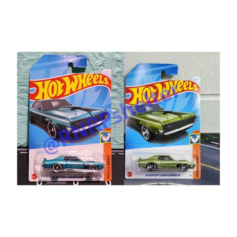 HOT WHEELS HOTWHEELS 壓鑄風火輪風火輪原裝 69 Mercury Cougar Eliminator 蝦皮購物