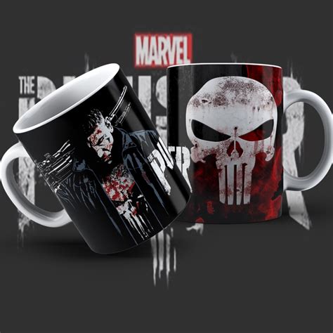 Caneca Personalizada S Rie The Punisher O Justiceiro Shopee Brasil