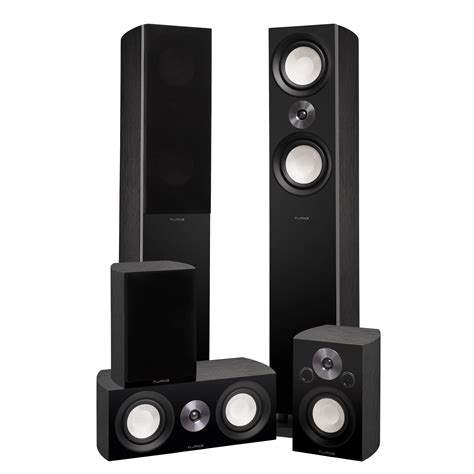XLHTB 5 Speaker Surround Sound Home Theater System (Mahogany)