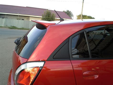 Спойлер КИА РИО JB — KIA Rio 5-door (2G), 1,4 л, 2011 года | тюнинг ...