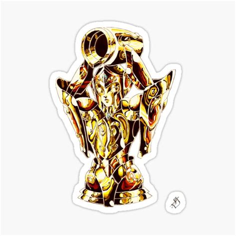 "Aquarius Gold Totem" Sticker by xymphoria | Redbubble