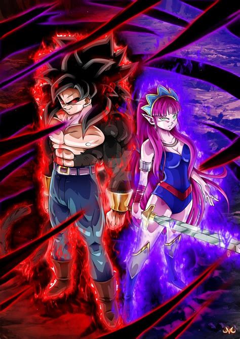 Ocs Jagai And Melee By Maniaxoi On Deviantart Dragon Ball Super