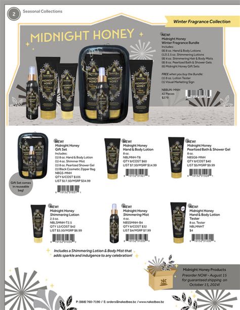 Philip David Company Naked Bee Catalog Summer Fall Page