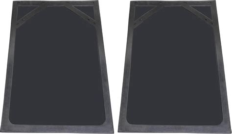 Mud Flaps 36 X 24 Black For Semi Truck And Trailer Heavy Duty Rubber
