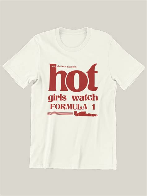 CAMISETA HOT GIRLS WATCH FORMULA 1 Shopee Brasil