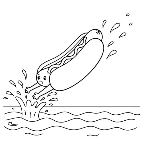 29 Free Hot Dog Coloring Pages: A Gourmet Adventure