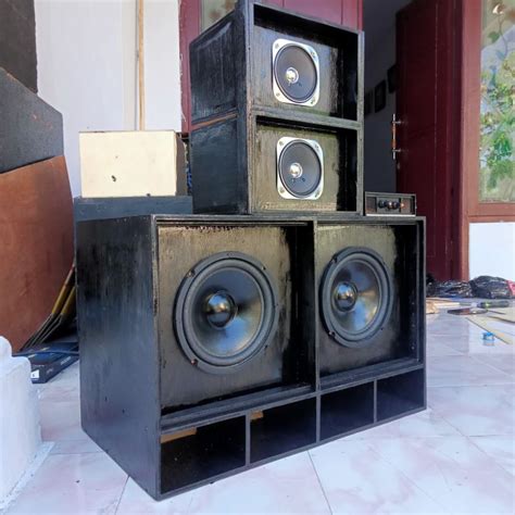 Jual MINIATUR SOUND SYSTEM 1 SET 8 INC Shopee Indonesia