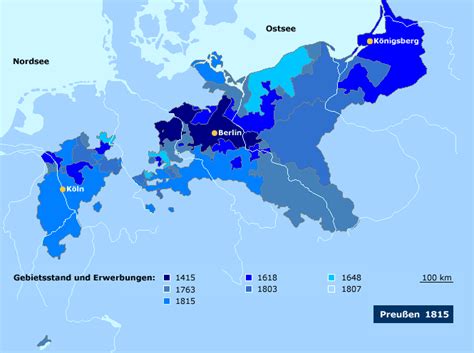 Rbb Preußen Chronik Karte Von 1815