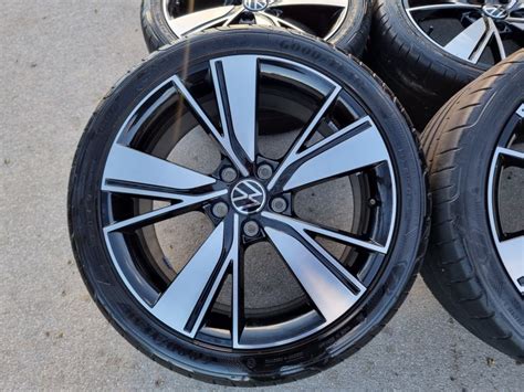 Alu Felge ORIGINAL VW GOLF 8 GTE GTI GTD 18 GOODYEAR Rupe 5x112