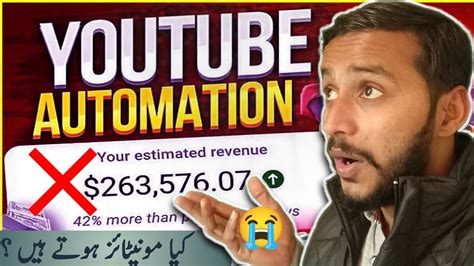 YouTube Automation Channel Monetize How To Start YouTube Automation