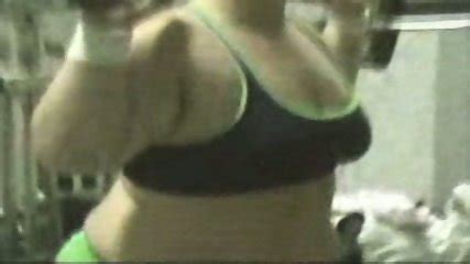 BBW Chick Working Out