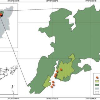 Study area: the Javadi Hills, Tamil Nadu, India. | Download Scientific ...