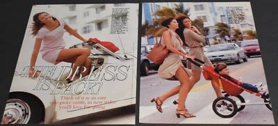 Print Ad Sexy Heels Fashion Lady Long Legs Dress Is Back Brunette Art Cool Ebay