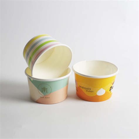 Wholesale 8 Oz Paper Ice Cream Cups Manufacturer and Supplier, Factory ...