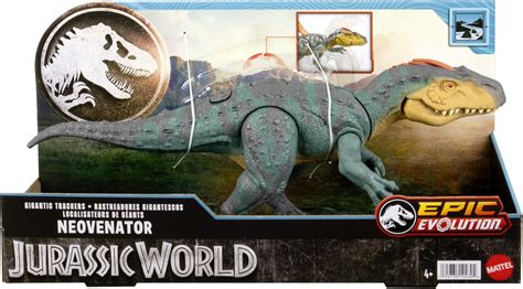 Jurassic World Dinossauro Rastreadores Gigantes Neovenator Mattel Htk