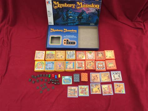 Mystery Mansion Board Game 1984 1950462403