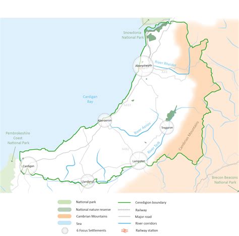 Ceredigion in context – Ceredigion: A Strategy for Greening 6 Towns