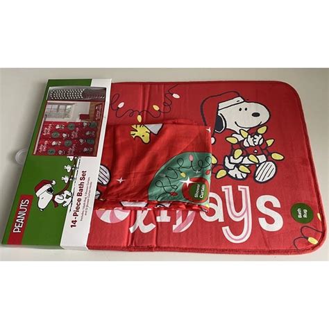 New Piece Peanuts Snoopy Bathroom Set Munimoro Gob Pe