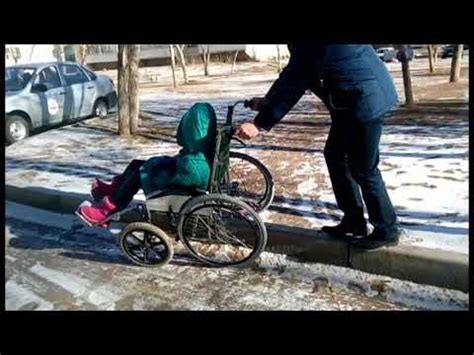 переделка инвалидной коляски - YouTube