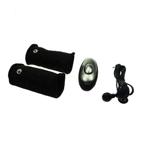 Electro Shock Wool Bondage Cock Ring Penis Sleeve Electrical Stimulation Sex Toys For Men Adult