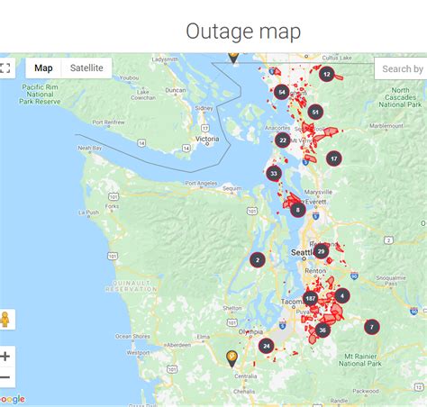 Power Outage Map Thurston County Cristy Claudetta