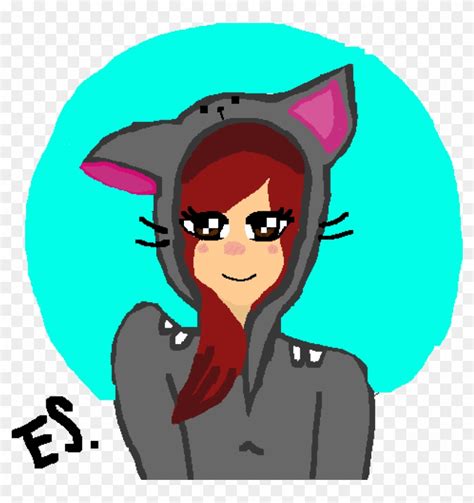My Oc In A Cat Suit Catcandraw By Erzascarlet Cartoon Hd Png