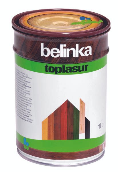Belinka Toplasur/Белинка Топлазурь ,1л , Цвет №12 Бесцветный, лазурное ...