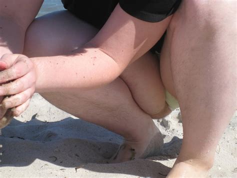 751 My Wife Annett Naked And Hairy On The Beach Porn Pictures XXX Photos Sex Images