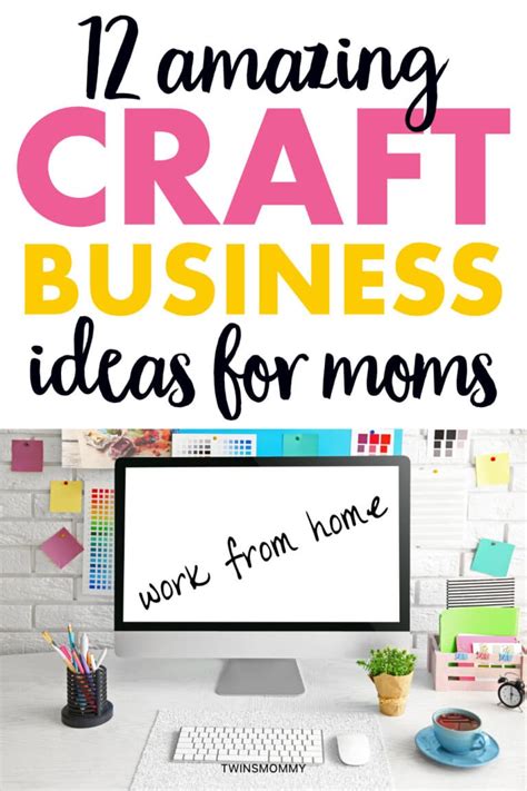 12 Amazing Craft Business Ideas For Moms Who Want To Work From Home