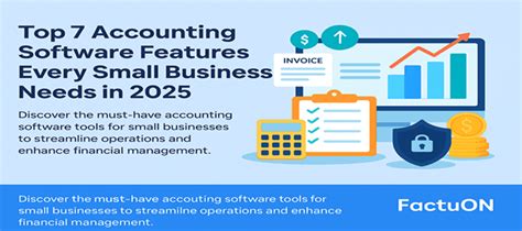 Top 7 Accounting Software Features for Small Businesses in 2025 | FactuON