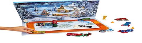 Hot Wheels Advent Calendar Multicoloured Fkf Amazon Co Uk Outlet
