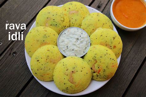 Rava Idli Recipe How To Make Rava Idli Instant Semolina Idli