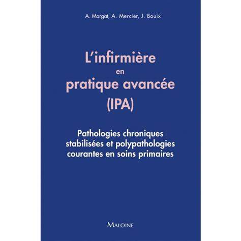 L infirmière en pratique avancée IPA Pathologies chroniques